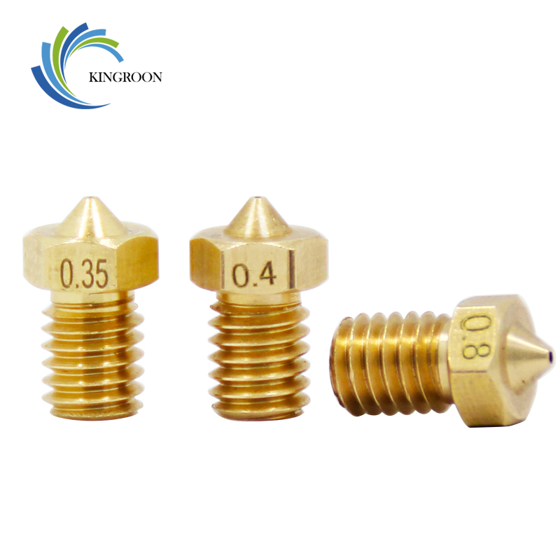 3D Printing Cnc - 5pcs/lot V5 V6 Nozzle 0.2 0.25