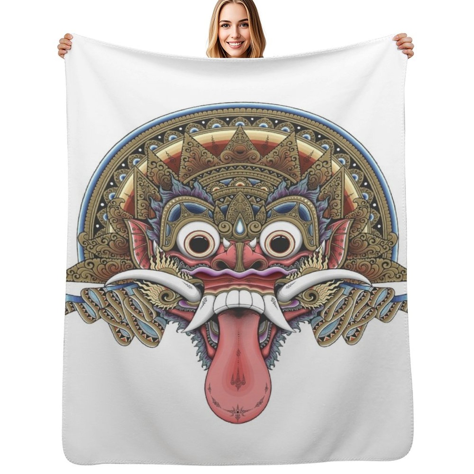 3D Printing Bali - Bali Boma Throw Blanket Spring Fall