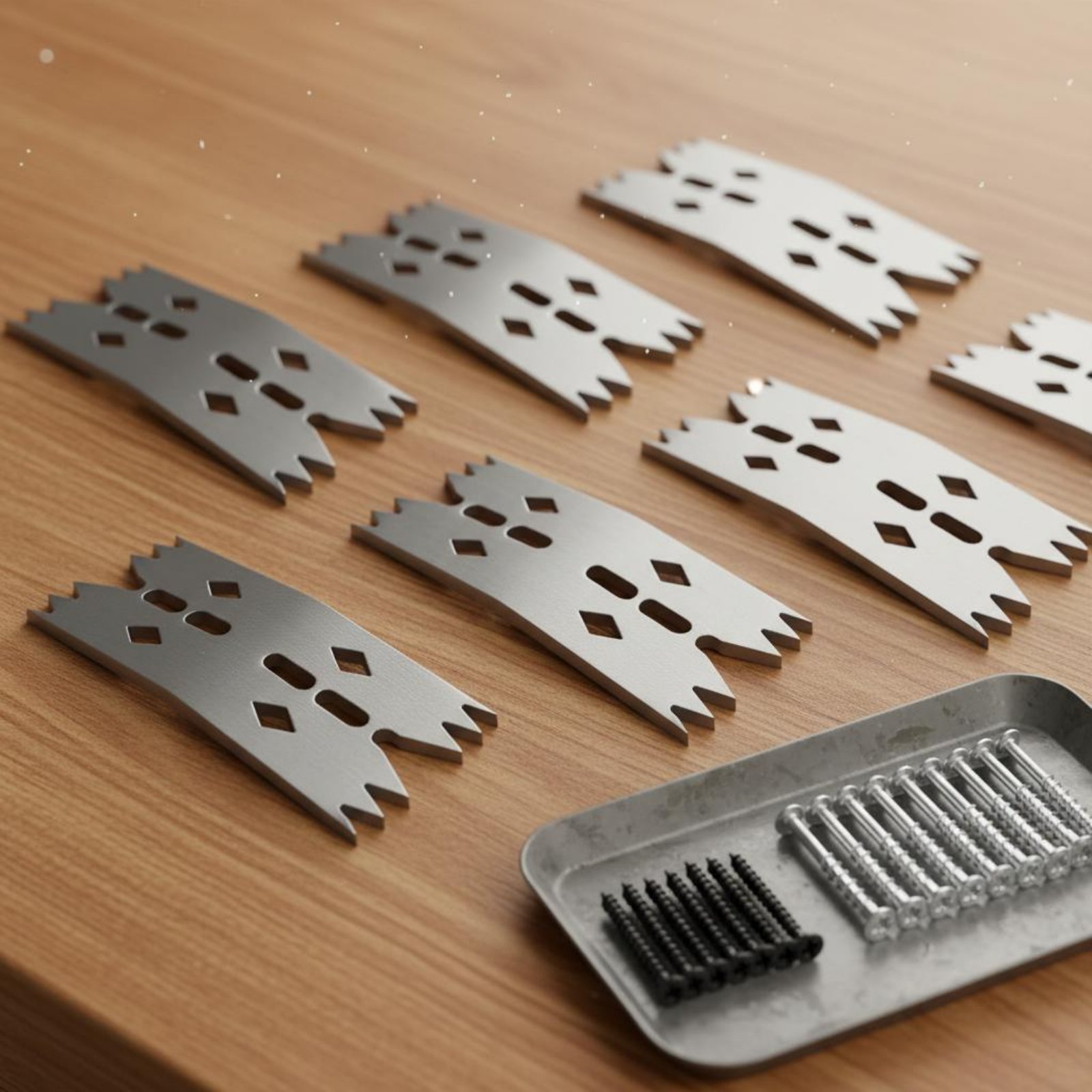 Build Plate - 6 Pieces CNC Hold down Clamp