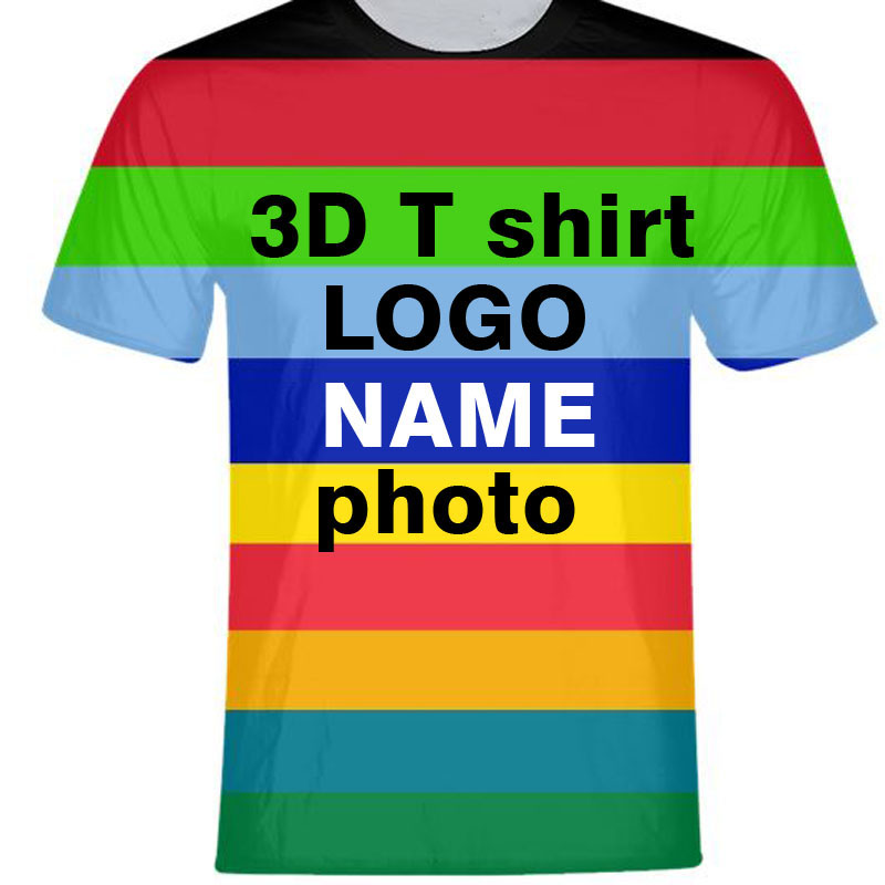 3D Printing Logo - 3D youth t shirt male free