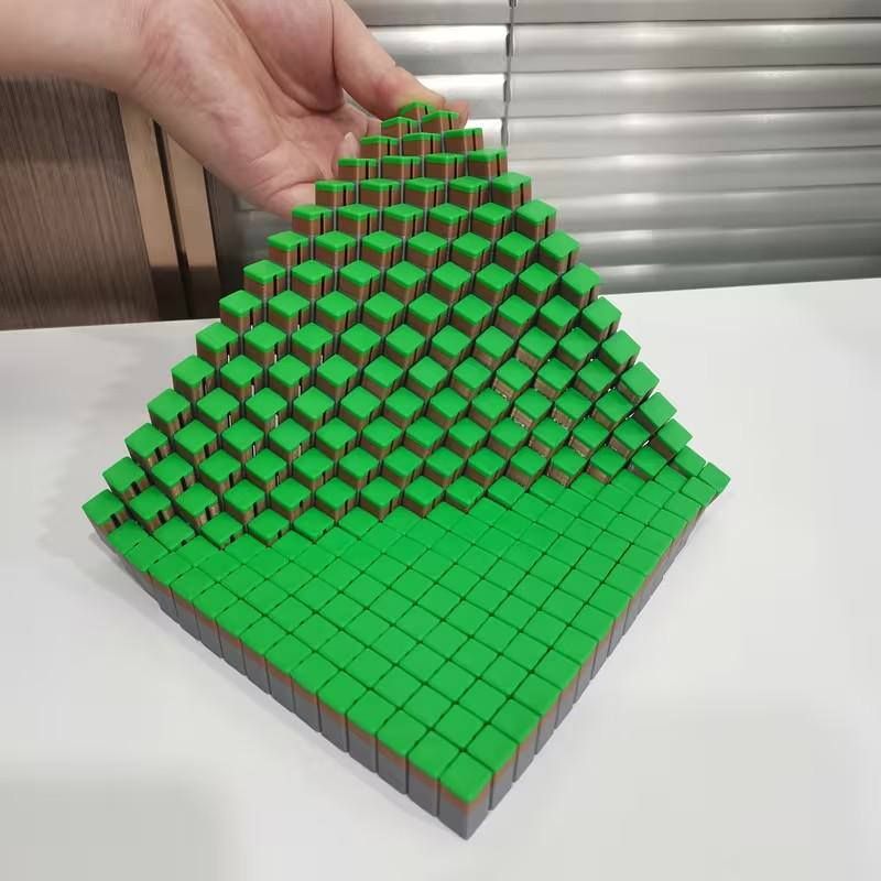 3D Printing Quality - New 3D Printed My World Grassland