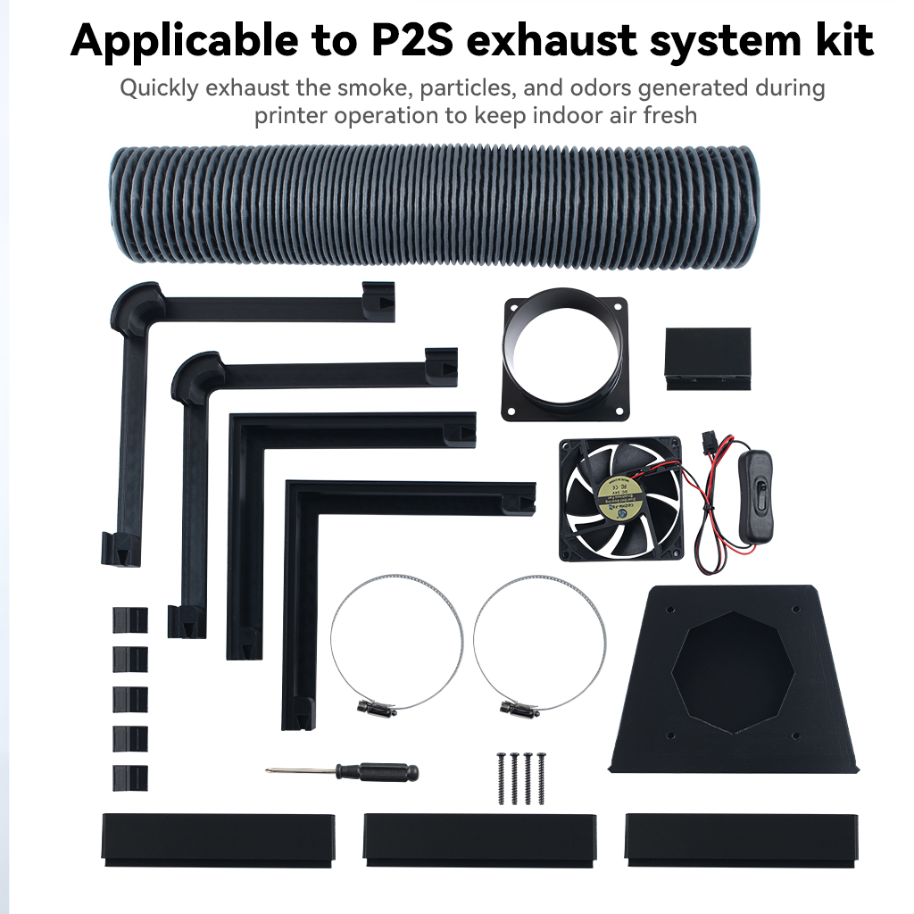 3D Printing Bambu - External Exhaust Fan Kit for Bambu