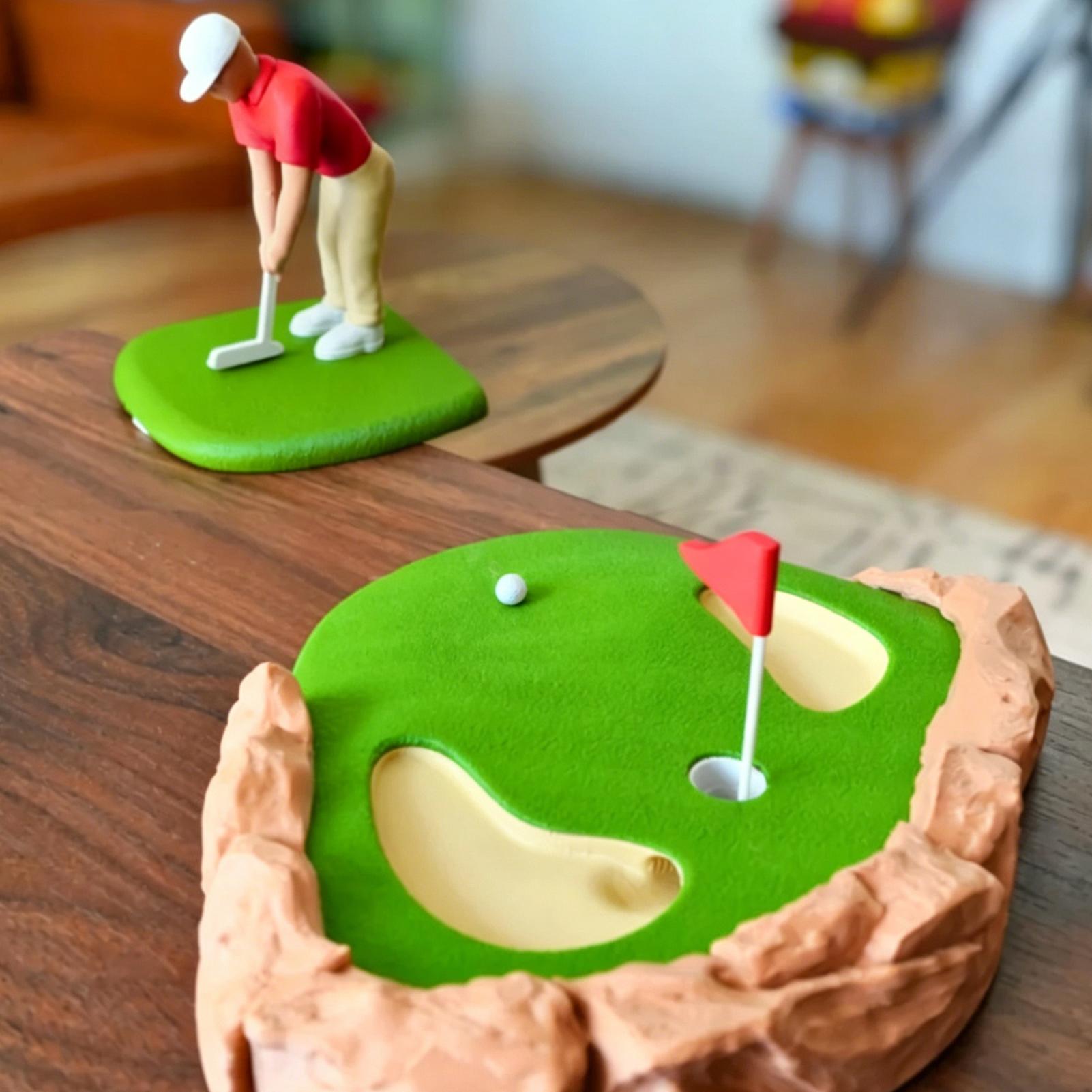 3D Printing Office Setup - Pocket Golf Table Game Mini 3D