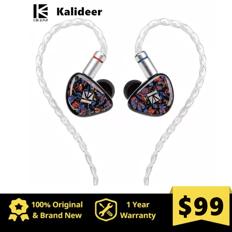 3D Printing Office Setup - KBEAR Kalideer Apex-P6 1DD+1BA+1Piezo Monitor IEMs