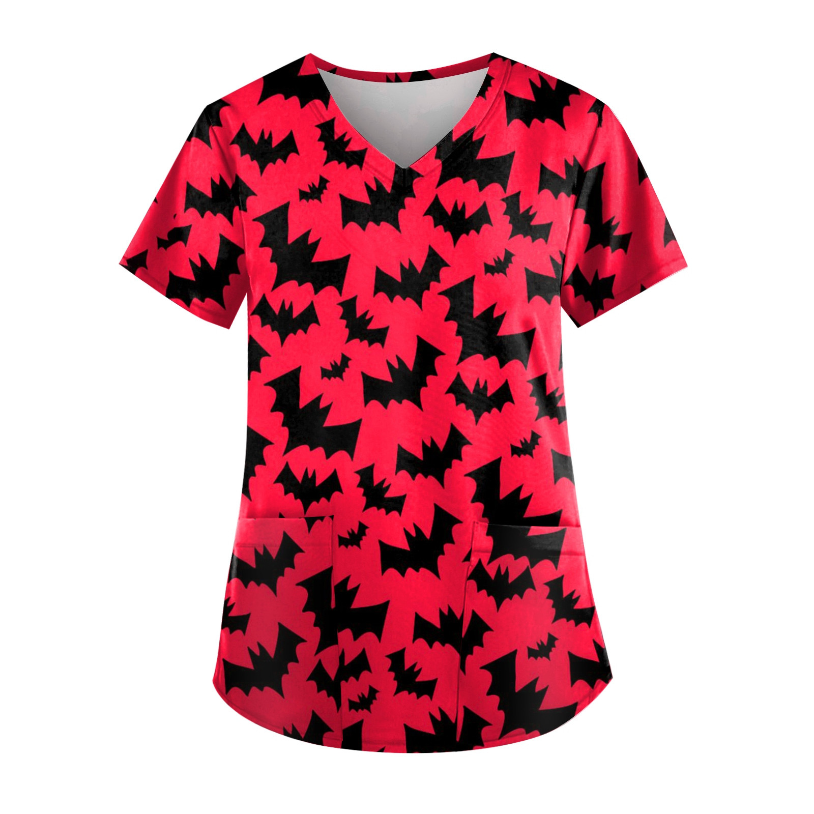 Halloween Bat Pattern T-Shirt  - огляд і ціна 3D Printing For Medical