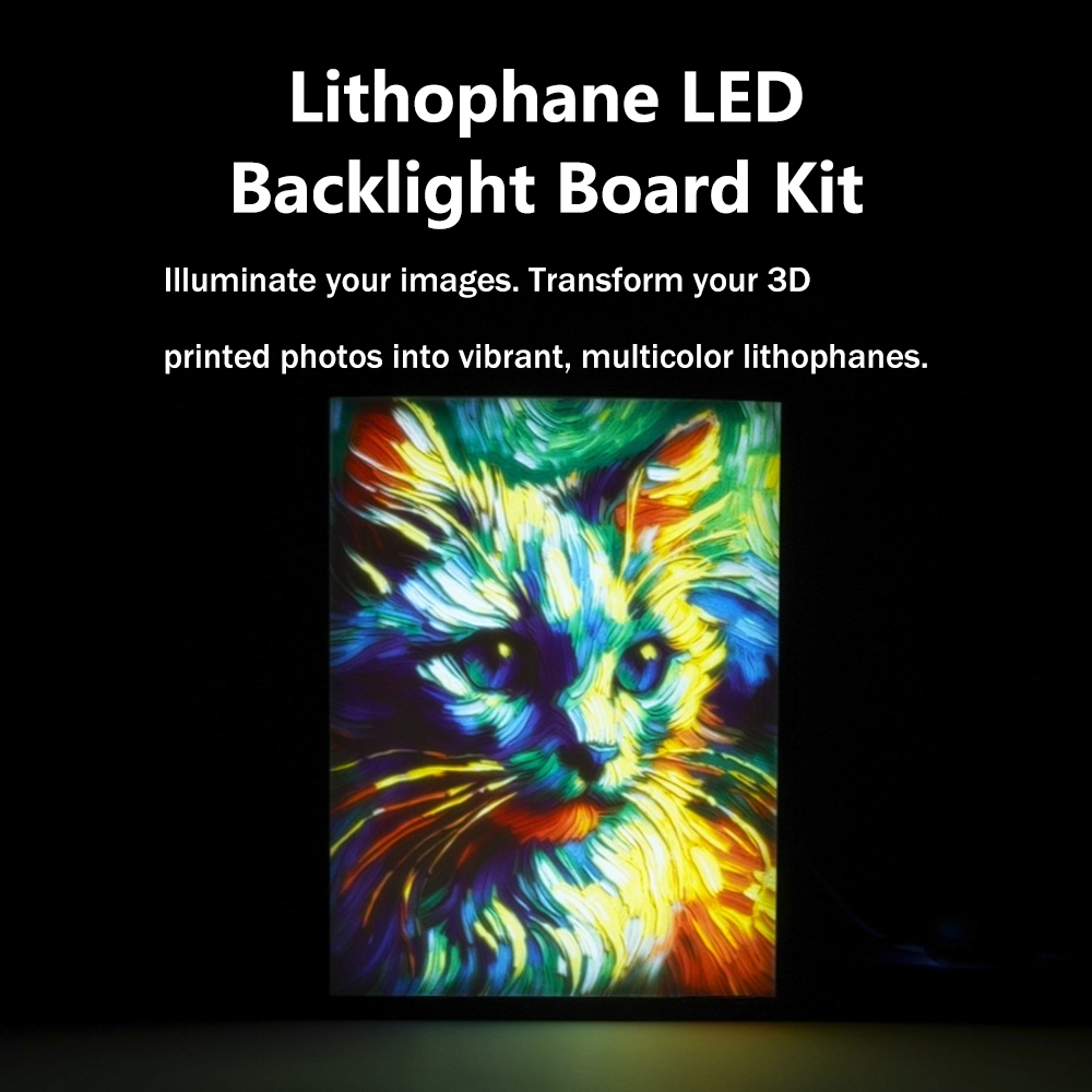 KC010 Lithophane CMYK PLAFilam - огляд і ціна 3D Printing Cnc