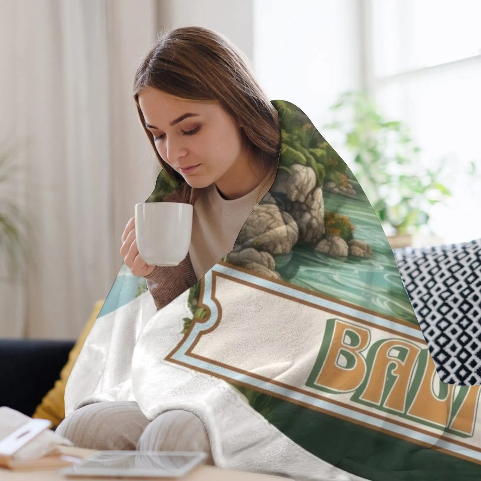 Bali Indonesia Throw Blanket V - огляд і ціна 3D Printing Bali