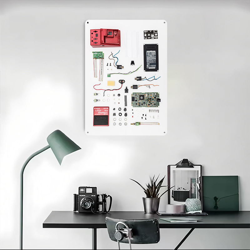 Red Loop Pedal Poster Retro 3D - огляд і ціна 3D Printing Wall Loops