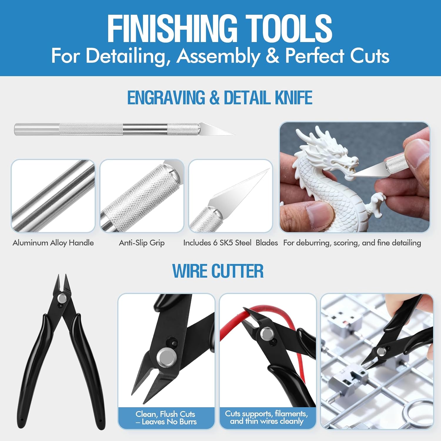 40PCS 3D Printer Tools, Scrape - огляд і ціна 3D Printing File
