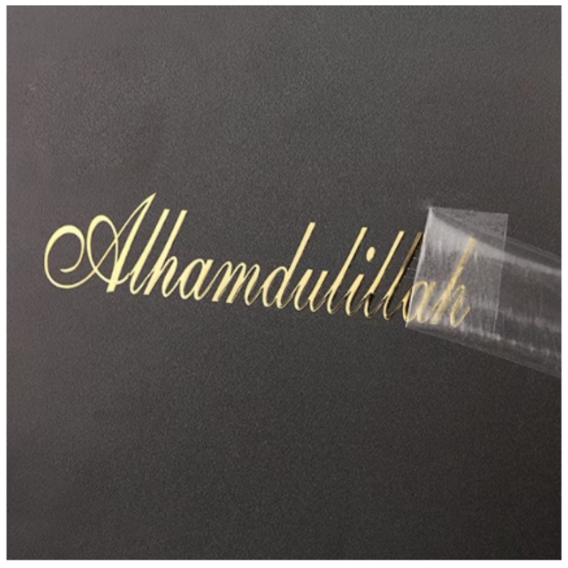Custom 3D Gold Transfer Sticke - огляд і ціна 3D Printing Logo