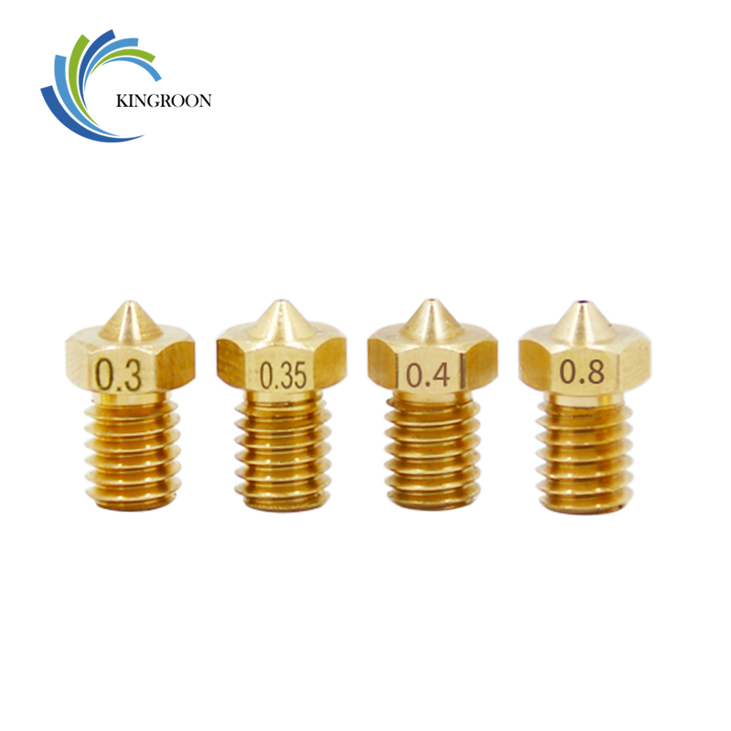 5pcs/lot V5 V6 Nozzle 0.2 0.25 - огляд і ціна 3D Printing Cnc
