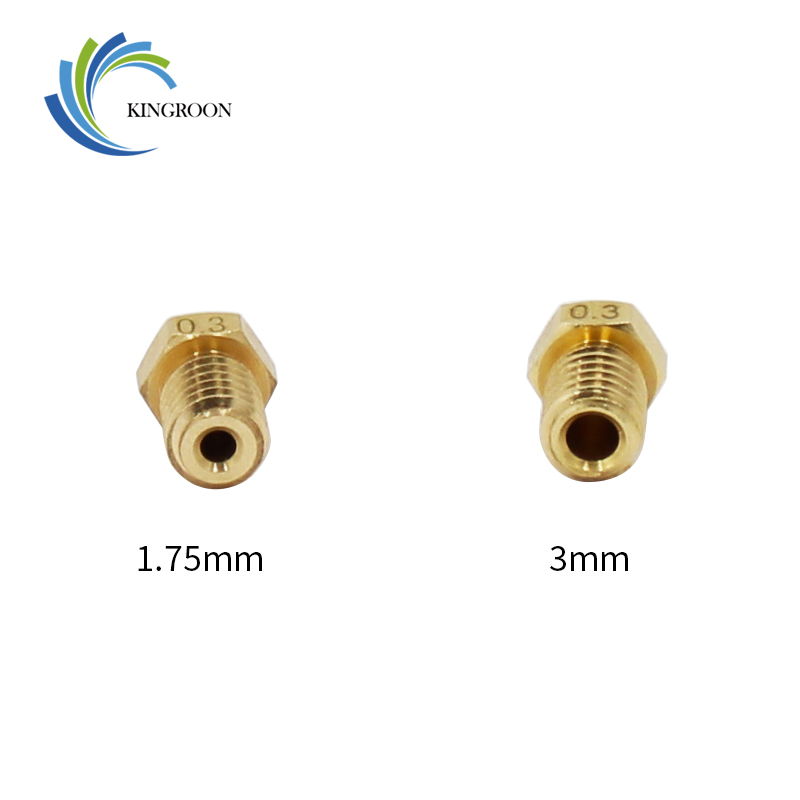 5pcs/lot V5 V6 Nozzle 0.2 0.25 - огляд і ціна 3D Printing Cnc