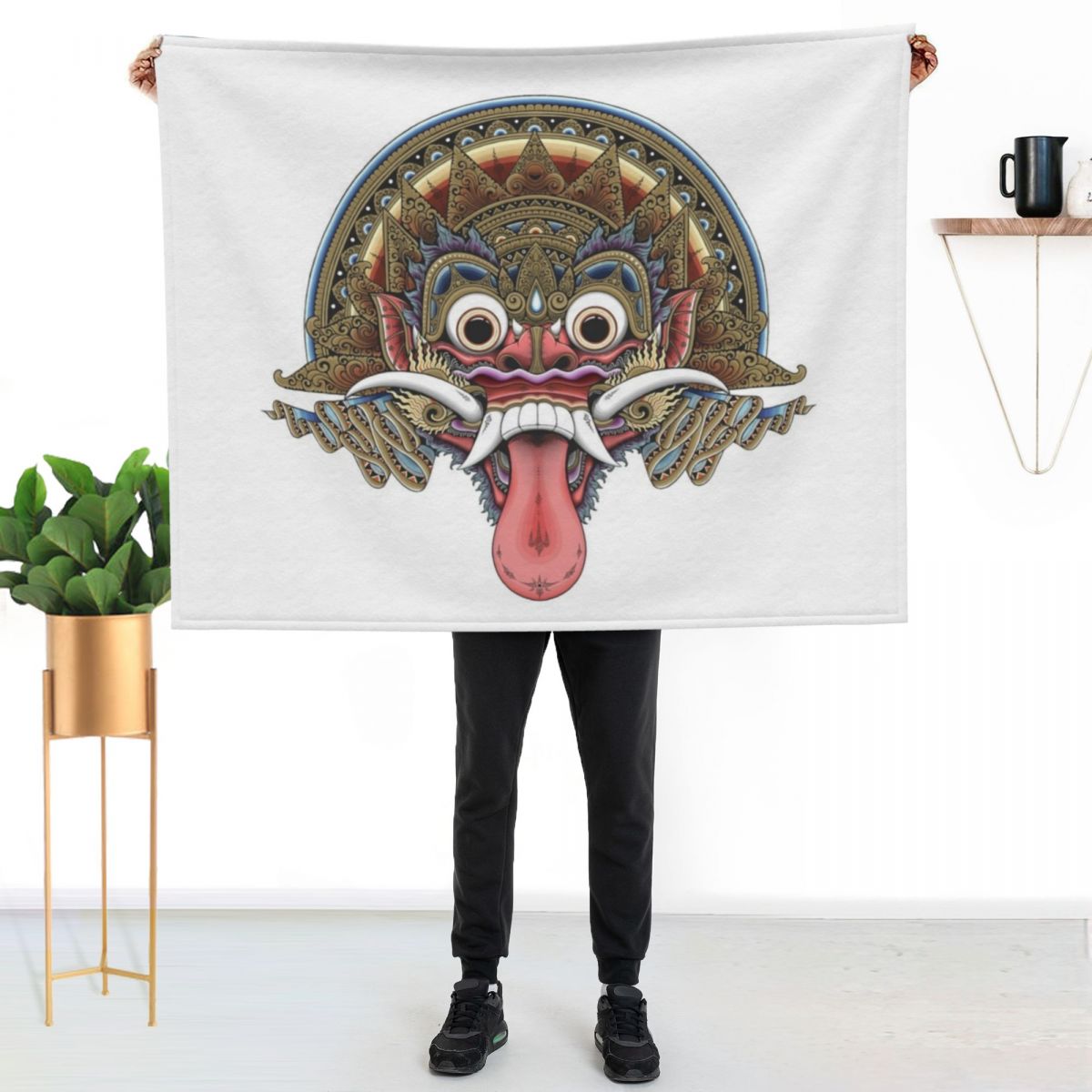 Bali Boma Throw Blanket Soft S - огляд і ціна 3D Printing Bali