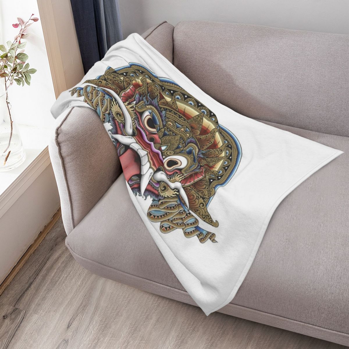 Bali Boma Throw Blanket Soft S - огляд і ціна 3D Printing Bali