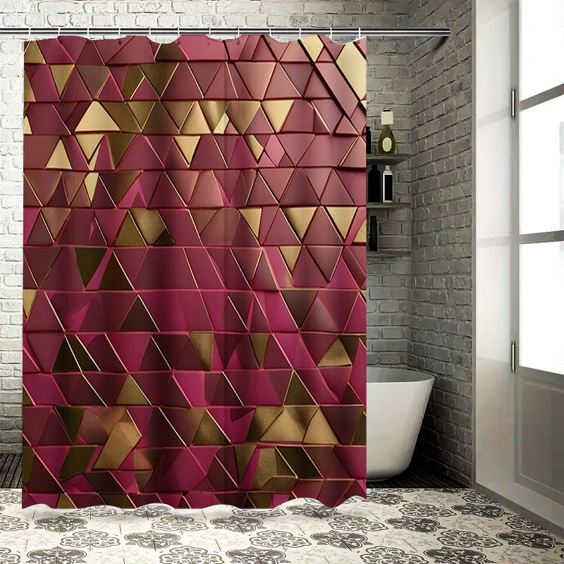 Luxury 3D Triangle Shower Curt - огляд і ціна 3D Printing Aliexpress