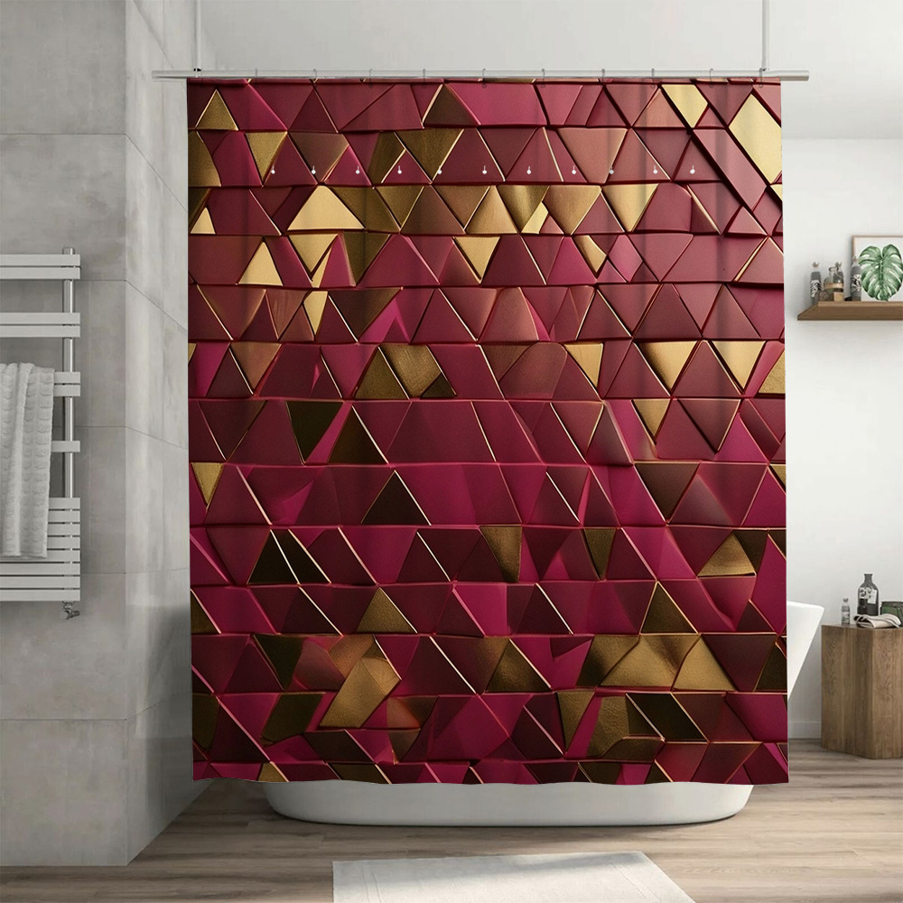 Luxury 3D Triangle Shower Curt - огляд і ціна 3D Printing Aliexpress