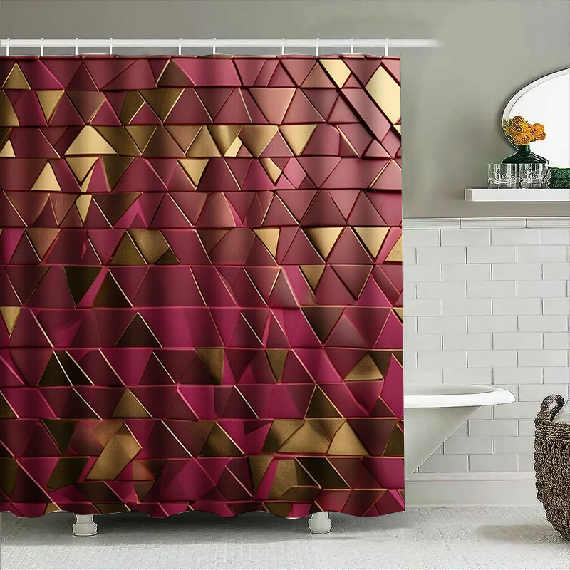 Luxury 3D Triangle Shower Curt - огляд і ціна 3D Printing Aliexpress