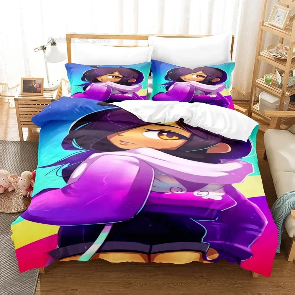 Aphmau bedding set bed sheet s - огляд і ціна 3D Printing Aliexpress