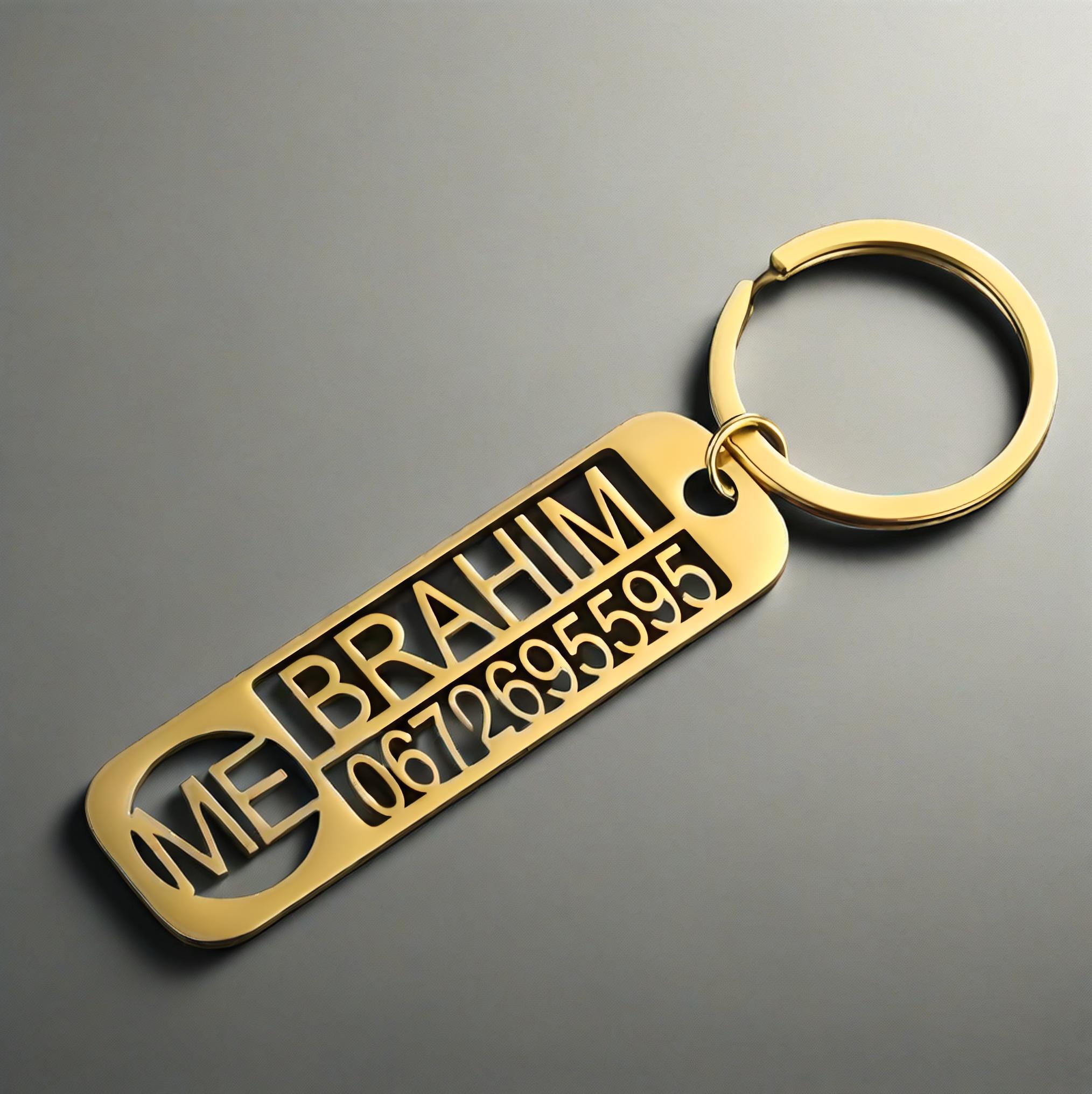 Custom Engraved Name Number Ke - огляд і ціна 3D Printing Logo