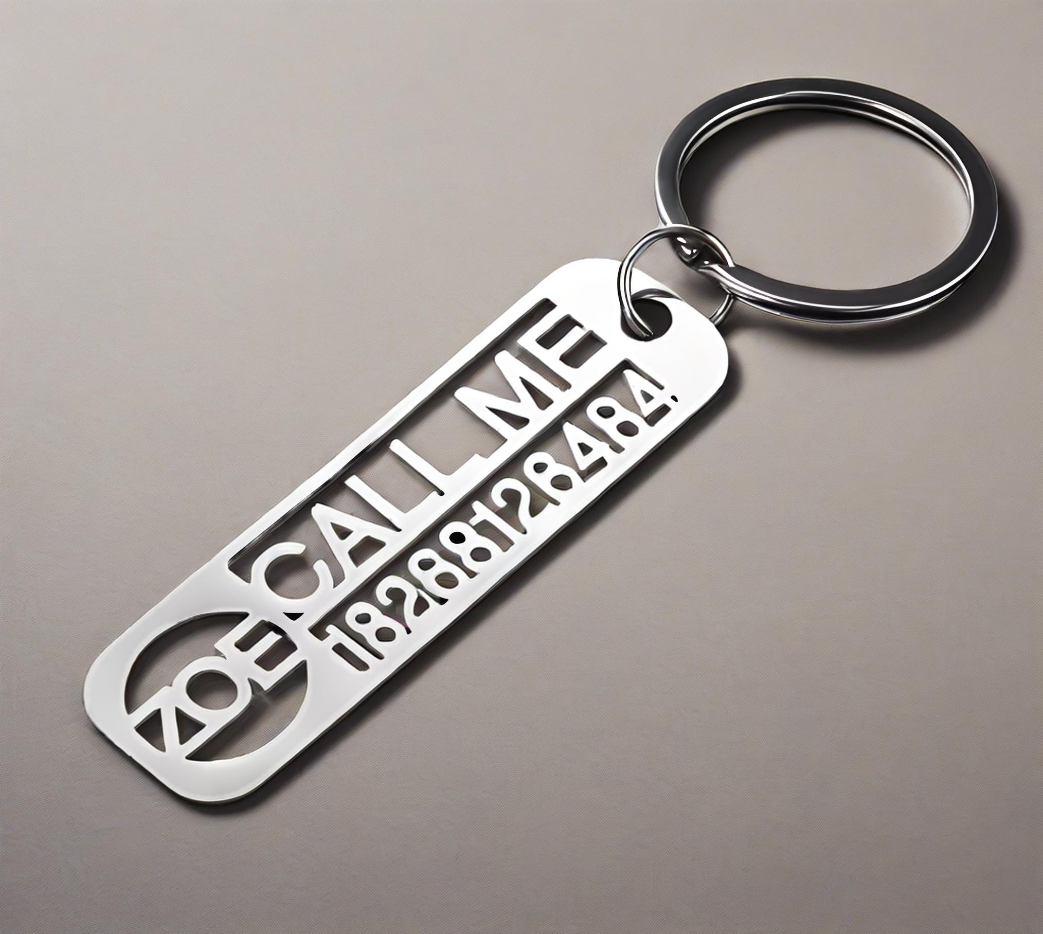 Custom Engraved Name Number Ke - огляд і ціна 3D Printing Logo