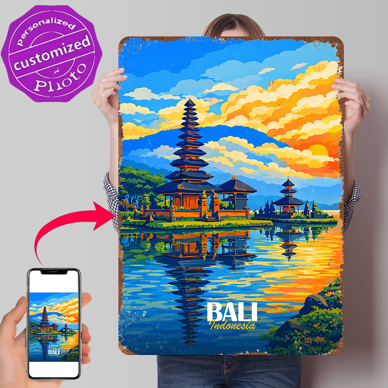 Bali Ulun Danu Temple At Sunse - огляд і ціна 3D Printing Bali