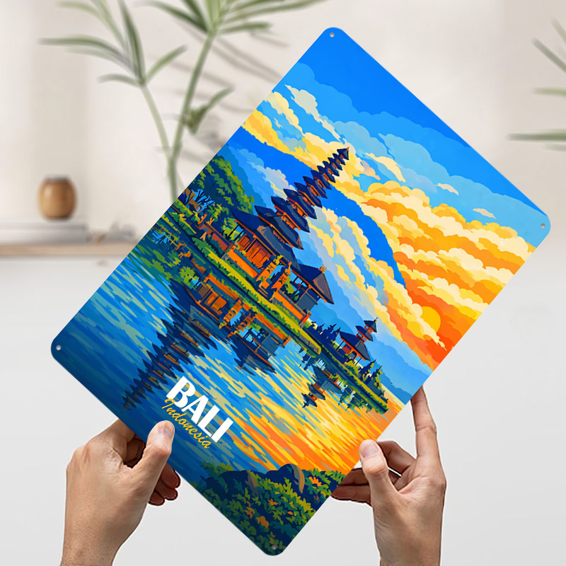 Bali Ulun Danu Temple At Sunse - огляд і ціна 3D Printing Bali