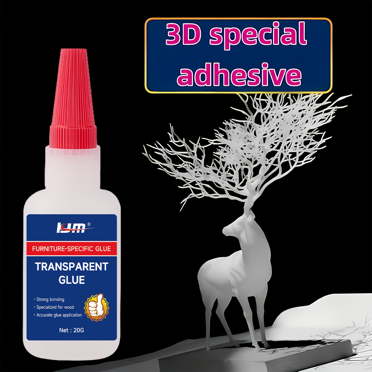 Quick Dry Transparent Special  - огляд і ціна 3D Printing Glue Stick