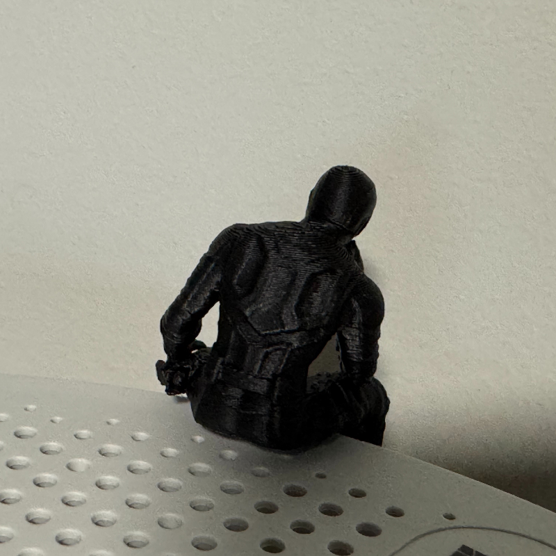 Black Tactical Masked Figurine - огляд і ціна 3D Printing Office Setup