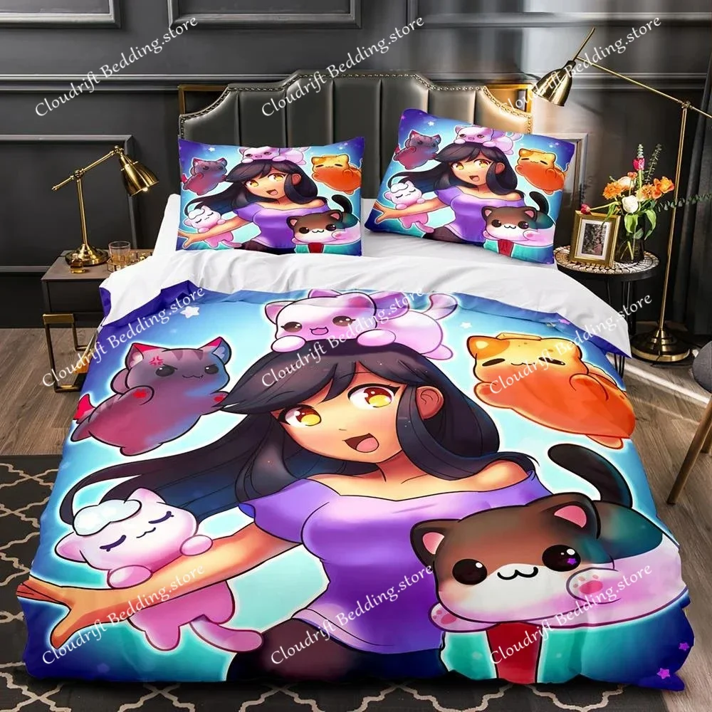 Aphmau Bedding Set Bed Sheet S - огляд і ціна 3D Printing Aliexpress