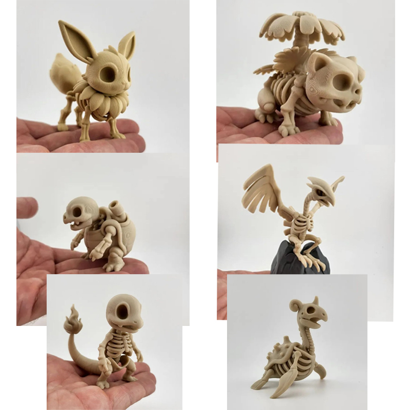 Pokémon Fossil Bone Model Eeve - огляд і ціна 3D Printing Material