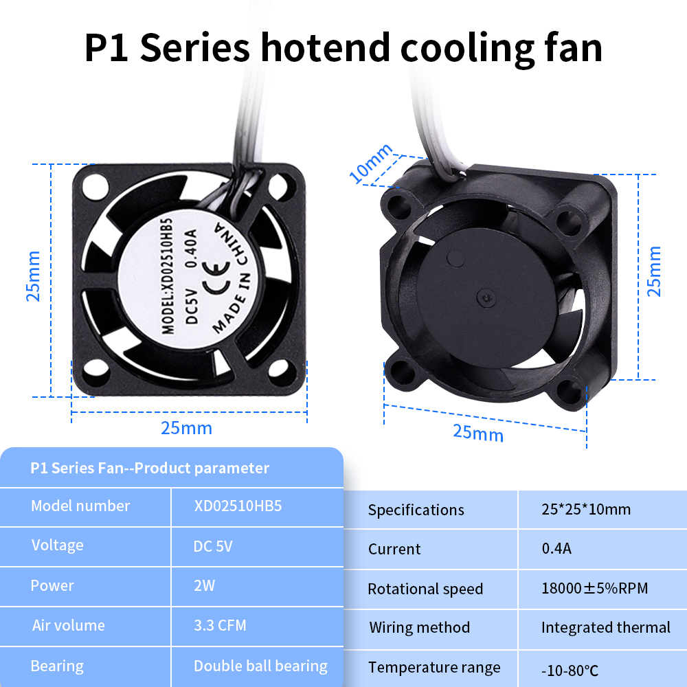 Upgrade High Quality Cooling F - огляд і ціна 3D Printing Bambu