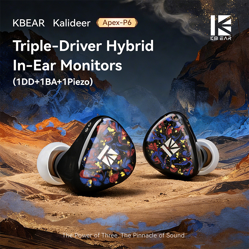 KBEAR Kalideer Apex-P6 1DD+1BA - огляд і ціна 3D Printing Office Setup