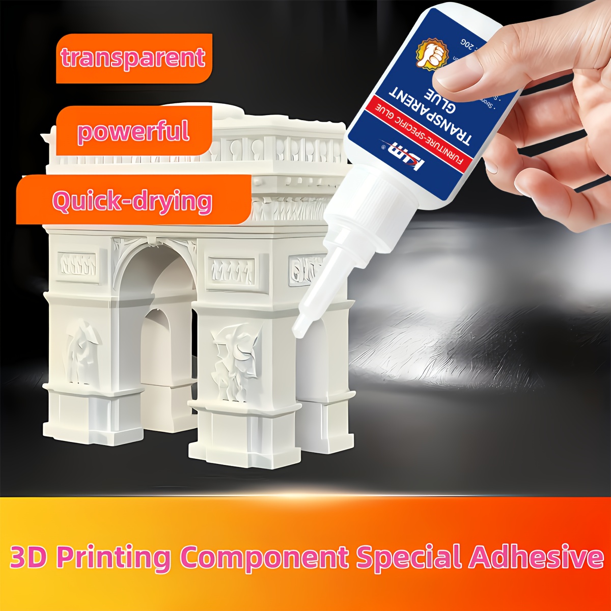 Quick Dry Transparent Adhesive - огляд і ціна 3D Printing Glue Stick