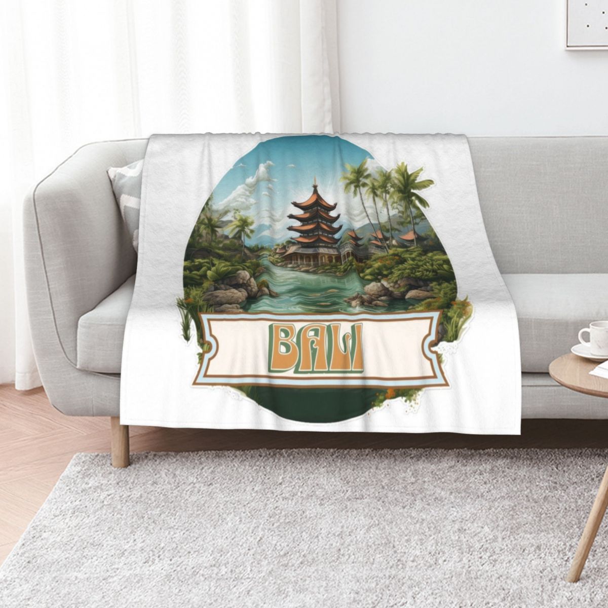 Bali Indonesia Throw Blanket W - огляд і ціна 3D Printing Bali