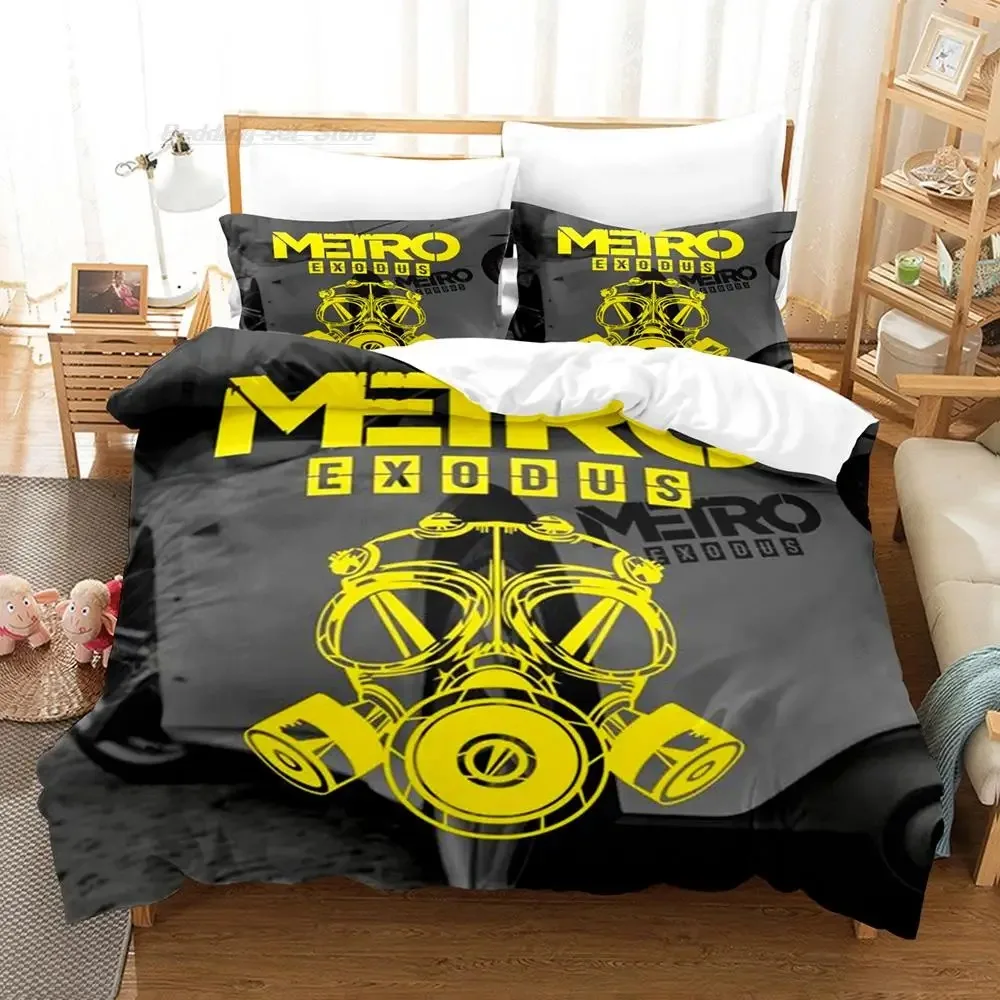 Metro exodus Bedding Set Singl - огляд і ціна 3D Printing Aliexpress
