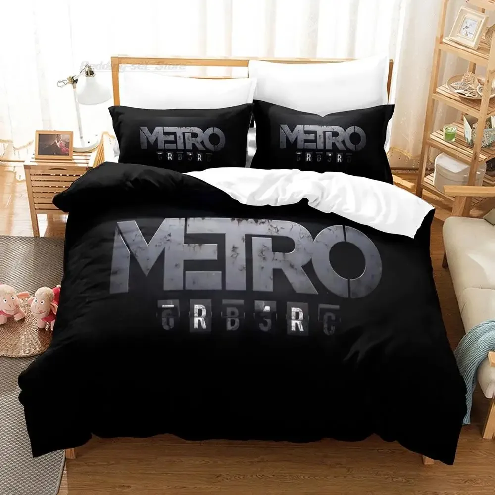 Metro exodus Bedding Set Singl - огляд і ціна 3D Printing Aliexpress