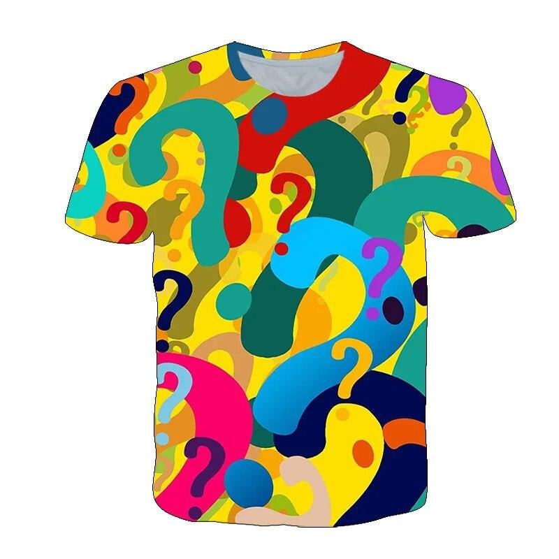 Fun Question Mark T Shirt For  - огляд і ціна 3D Printing Questions