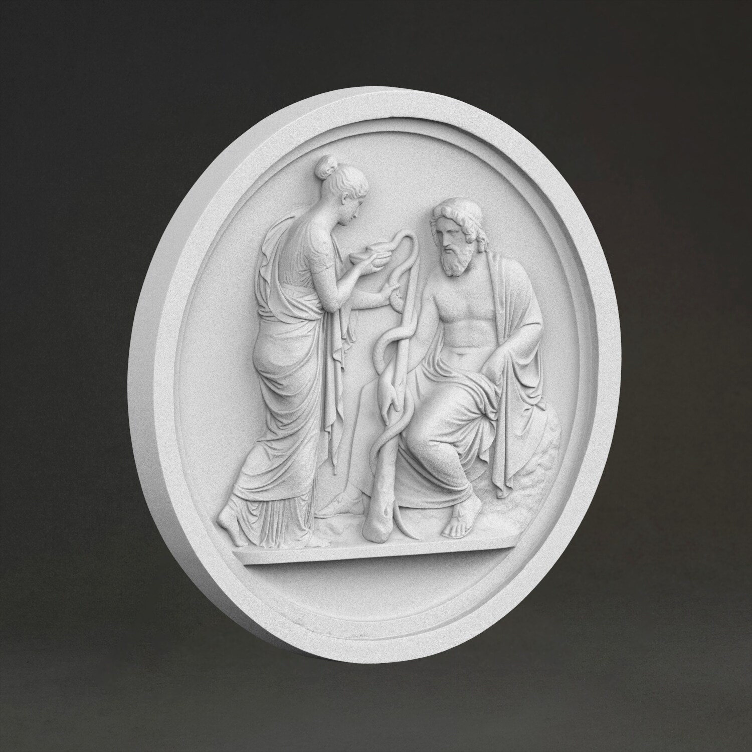 “Nemesis's recitation” sculptu - огляд і ціна 3D Printing Material