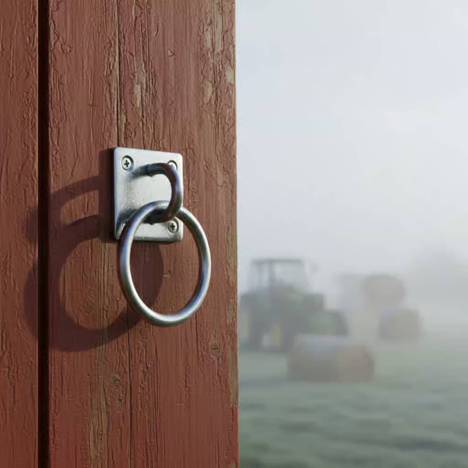 Stall Door Loop Square Plate H - огляд і ціна Build Plate