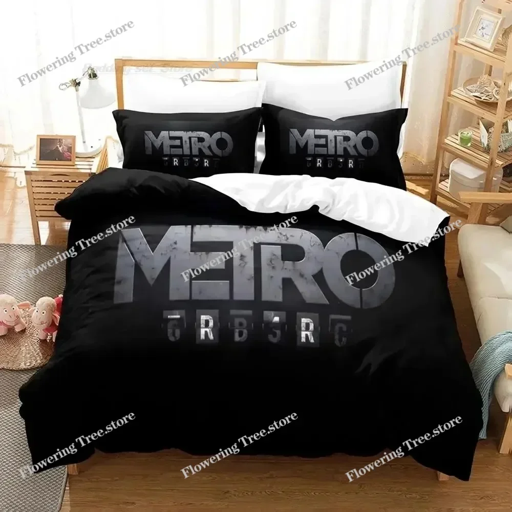 Metro exodus Bedding Set Singl - огляд і ціна 3D Printing Aliexpress