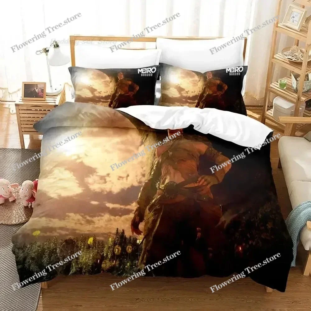 Metro exodus Bedding Set Singl - огляд і ціна 3D Printing Aliexpress