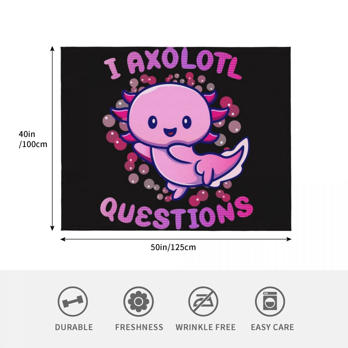 i axolotl questions Throw Blan - огляд і ціна 3D Printing Questions