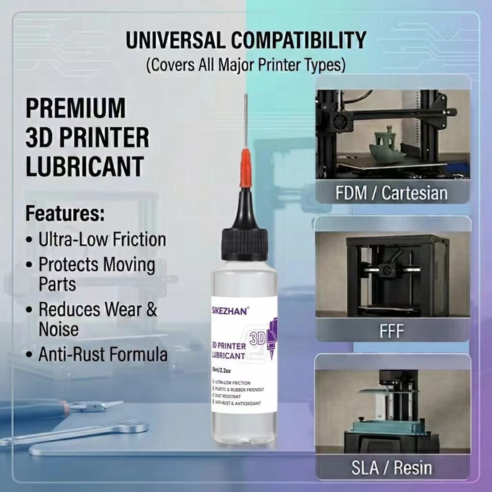 3D Printer Maintenance Kit 65m - огляд і ціна 3D Printing Glue Stick