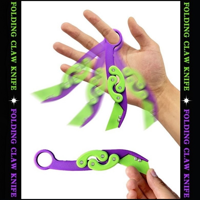 New Knife Fidget Toy 3D Printi - огляд і ціна 3D Printing File
