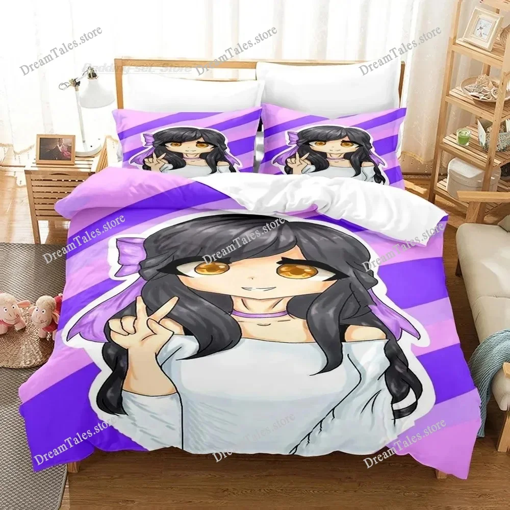 Aphmau Bedding Set Bed Sheet S - огляд і ціна 3D Printing Aliexpress