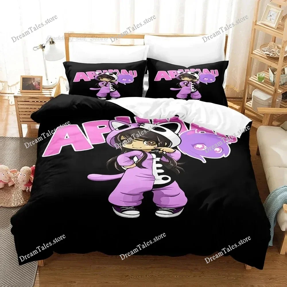 Aphmau Bedding Set Bed Sheet S - огляд і ціна 3D Printing Aliexpress