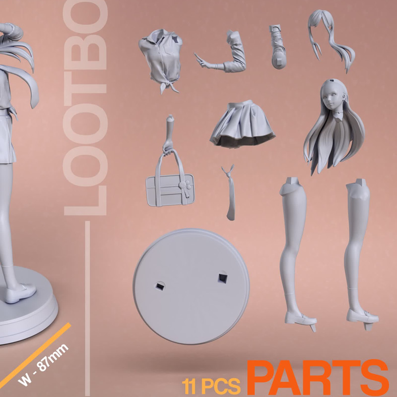 Game Character 4940 Kitagawa M - огляд і ціна 3D Printing Character