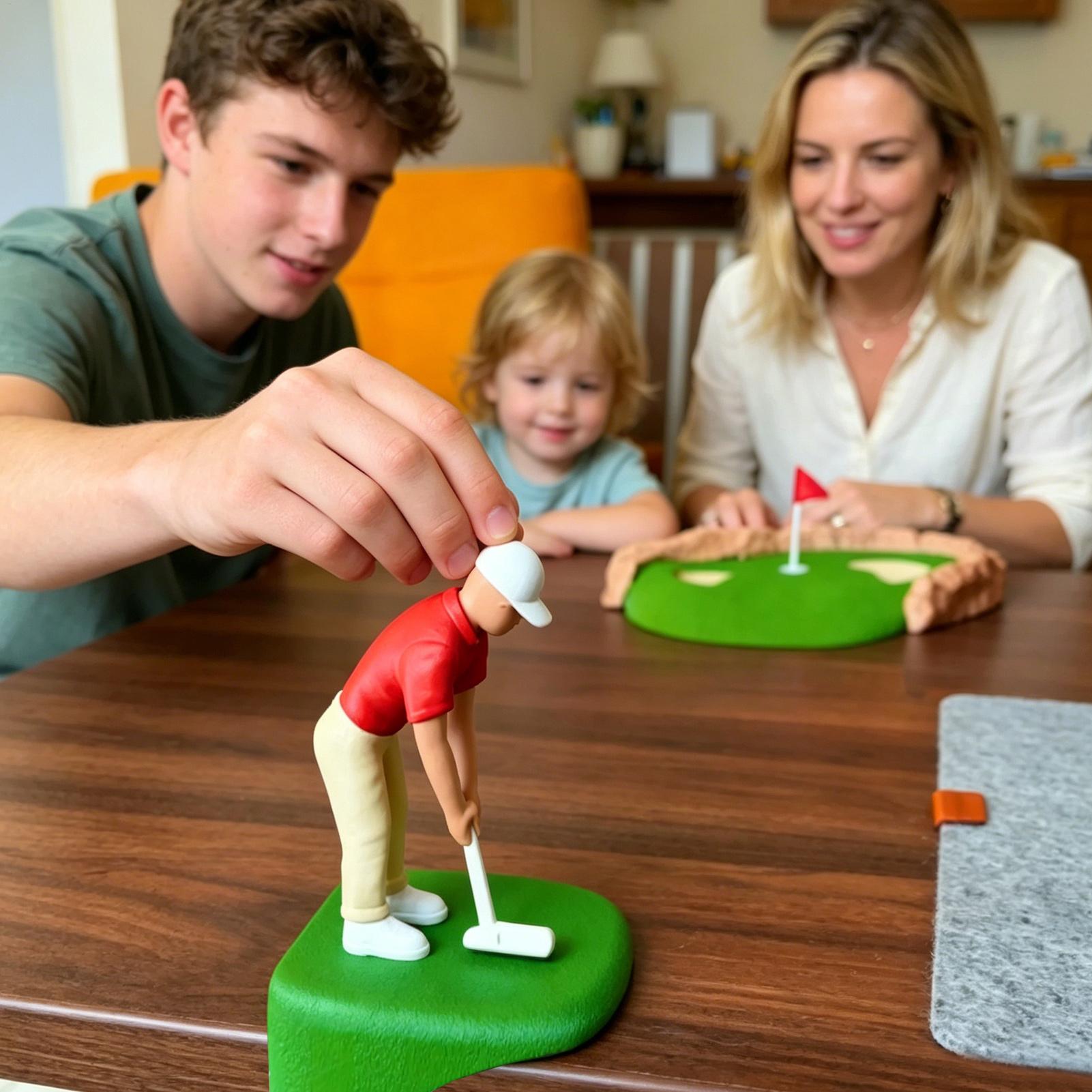 Pocket Golf Table Game Mini 3D - огляд і ціна 3D Printing Office Setup
