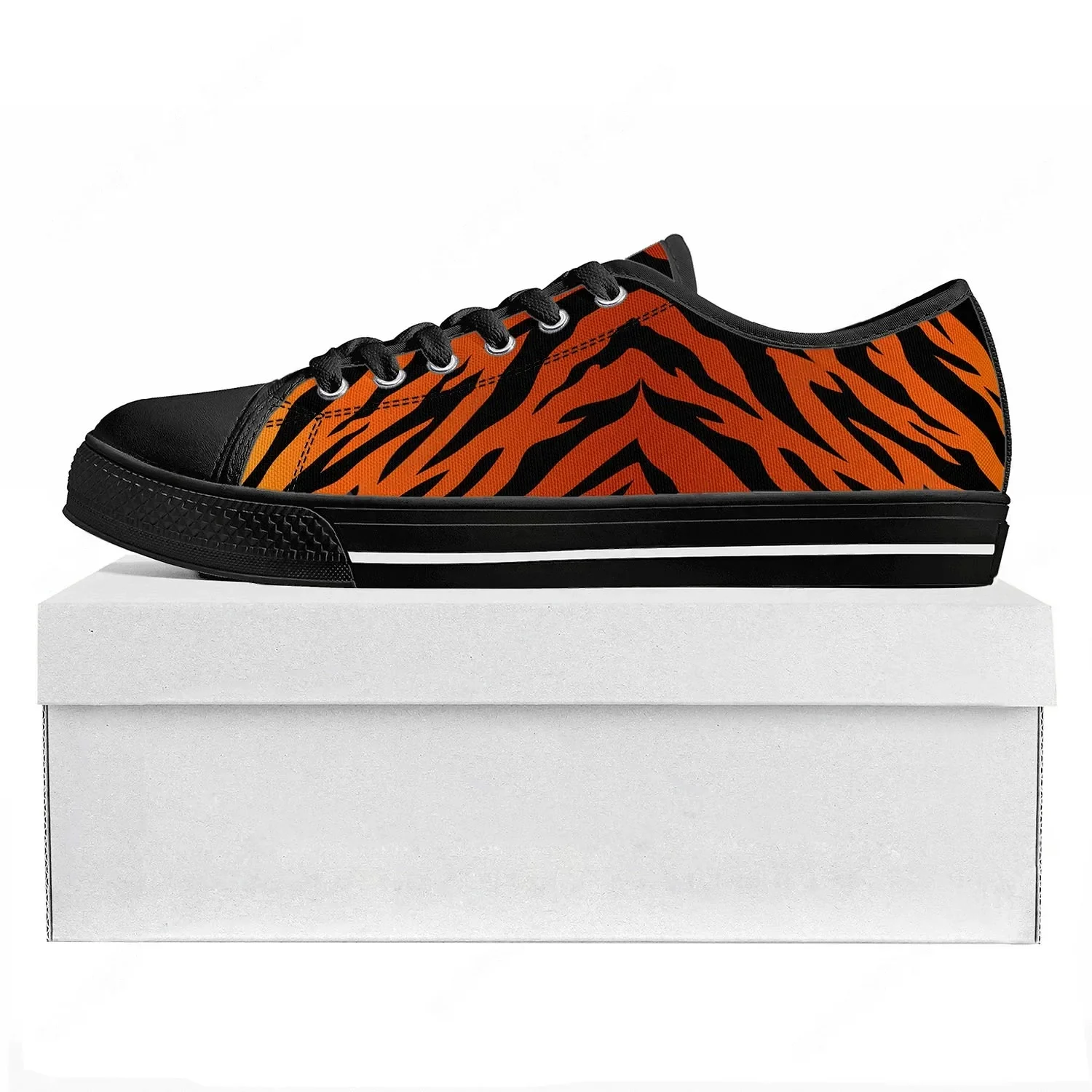 Tiger Stripe 3D Print Low Top  - огляд і ціна 3D Printing Quality