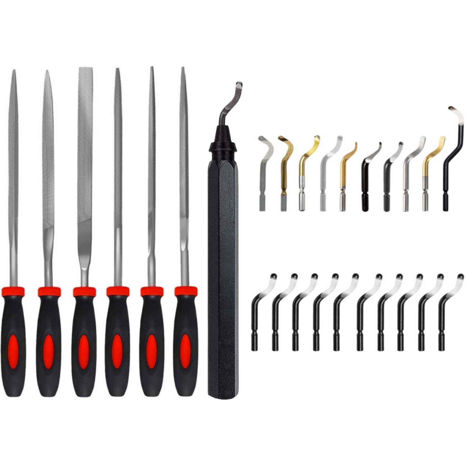 27PCS Deburring Tool Set with  - огляд і ціна 3D Printing File